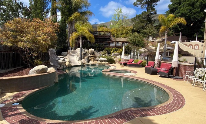 San Luis Obispo House | Oasis Private Entry Suite, Pool, Jacuzzi and more in San Luis Obispo