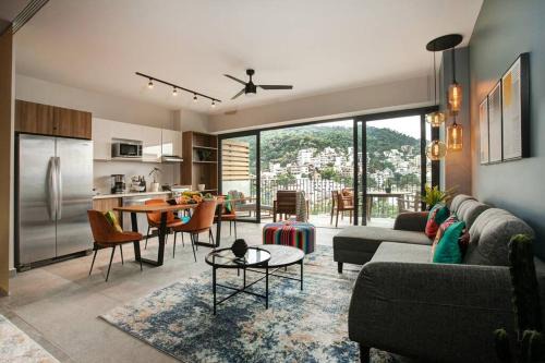 El Caloso Apartment | Oasis Studio - Puerto Vallarta Downtown Malecon, with City, Ocean & Mountain Views