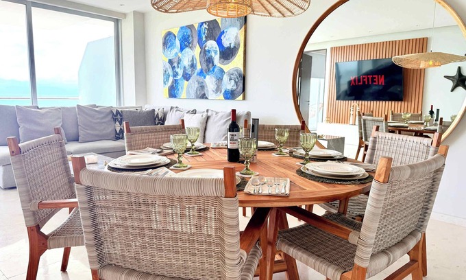 Emiliano Zapata Apartment | Ocean and Jungle Escape at Bolongo