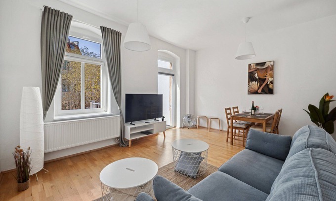 Plauen Apartment | Ocean Breeze Residence - Nahe Uni & Zentrum