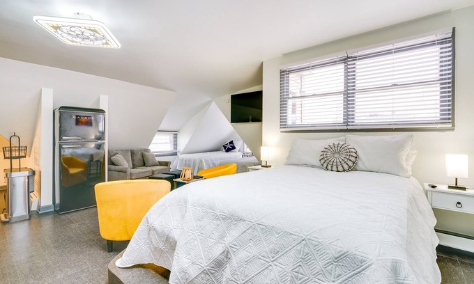 North End Apartment | Ocean City Loft-Style Apt, Close to Beaches!