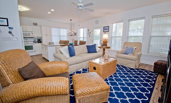 Indian Beach Condo | Ocean Club P101, Soundfront Condo in Indian Beach, NC!