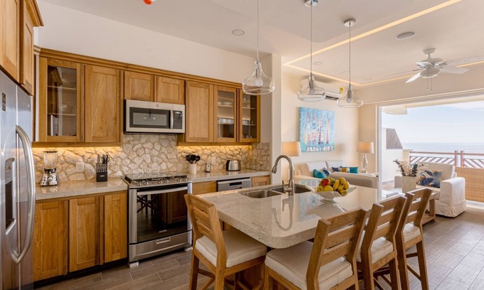San Pedro Mixtepec Resort | Ocean Front 1 Bedroom Residence (New Model) with Resort Amenities!