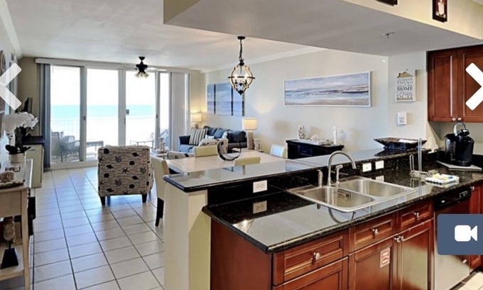 Open Sands Condo | Ocean Front Condo 2bedroom & Bunk, Near Pier Park