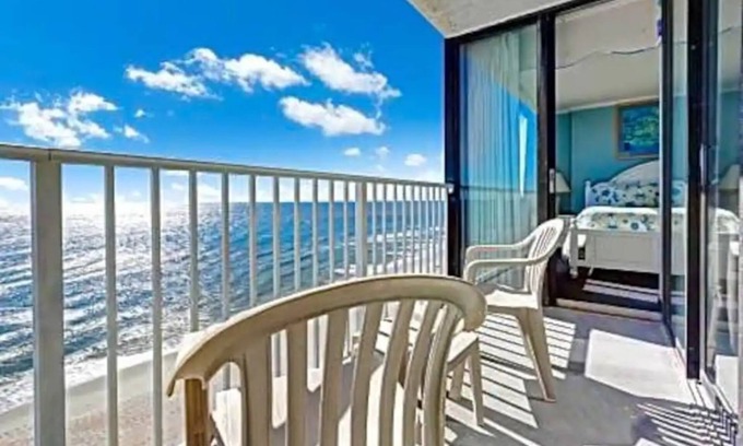 The Dunes Condo | Ocean front condo Nothing below but sand and surf