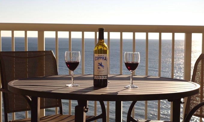 West Panama City Beach Condo | Ocean Front Romantic Getaway - Lower Floor - Free Beach Chair Service!