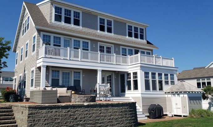 Plymouth House | Ocean Front Vacation Home! Private Beach Access! Many Amenitiesn