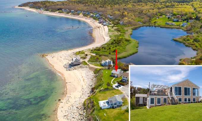 Plymouth House | Ocean Front with Private Beach Retreat: Breathtaking Unobstructed Ocean Views