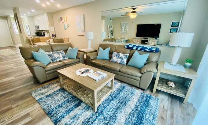 Crescent Beach Condo | Ocean view 2 bedroom, 2.5 bath townhouse. Summerhouse Unit 344