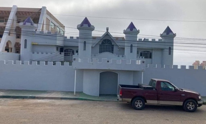 Rosarito Shores House | Ocean View Castle 15 min walking distance to the beach.