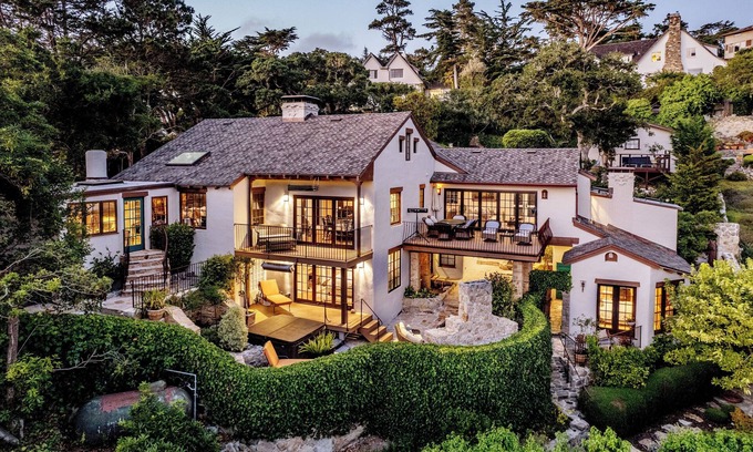 Carmel Highlands House | Ocean View Historic Villa: LX41