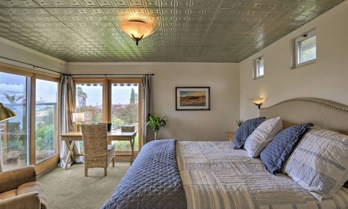 Grover Beach Apartment | Ocean View Master Suite with Private Roof Deck