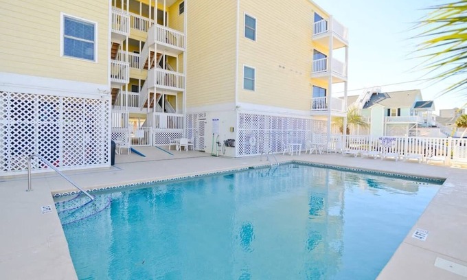 North Myrtle Beach Condo | Ocean View on Ocean Blvd w Pool and Grill