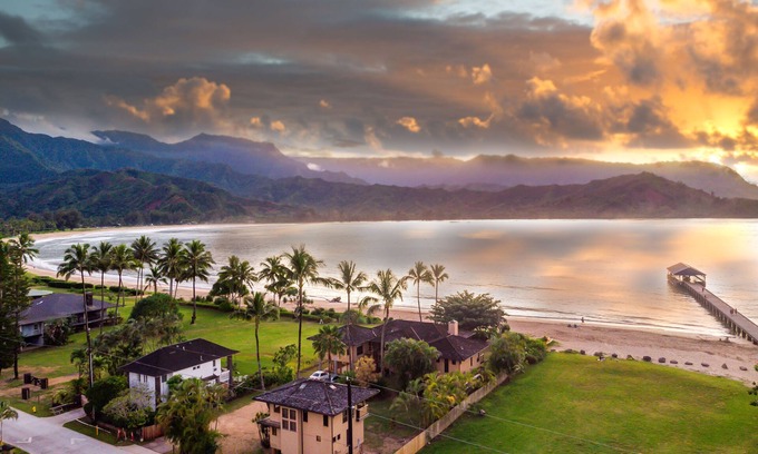 Hanalei House | Ocean view Steps to Beach TVNC#5087