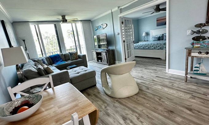 Fort Pierce Condo | Ocean Village Vacation Rental, Golf view. Short walking distance to the beach.