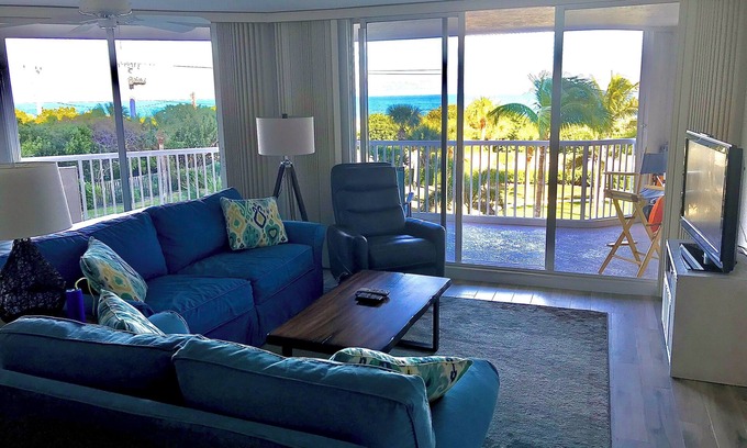 Fort Pierce Shores Condo | Oceanfront 2-bedroom Condo, Resort living in Enchanting North Hutchinson Island