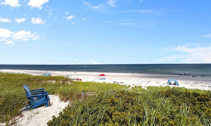 East Sandwich Cottage | Oceanfront beach cottage nestled in the dunes of East Sandwich beach