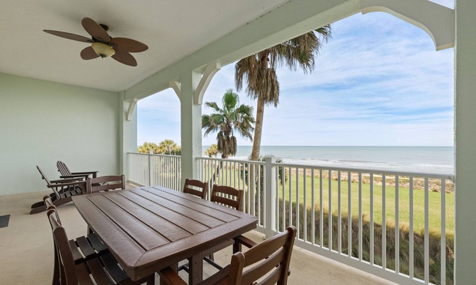 Palm Coast Condo | Oceanfront Condo - Balcony, Resort Pools, Beach Access + Gym