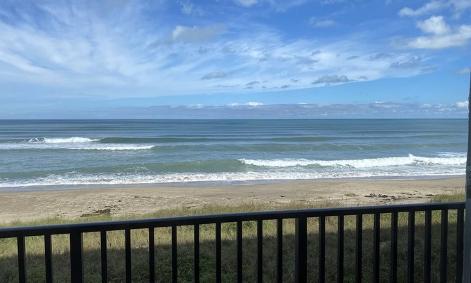 Hutchinson Island South Condo | Oceanfront Condo - Spectacular Beach view, Full kitchen, & Strong Wi-Fi.