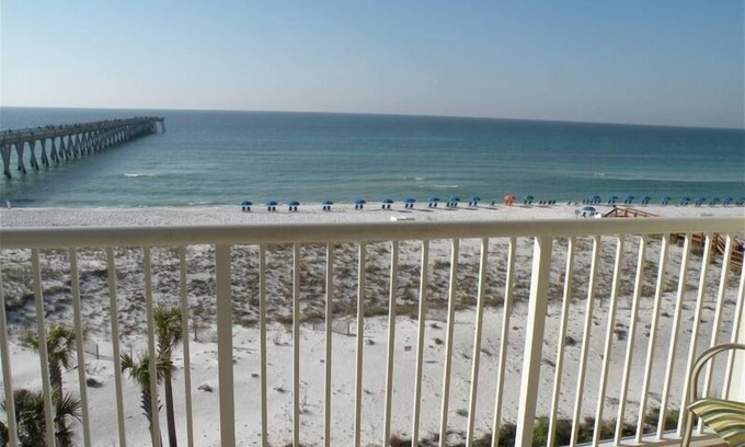 Navarre Beach Condo | Oceanfront Condo. Week of Sept 27 - Oct 4 available. Email for Special Rate!
