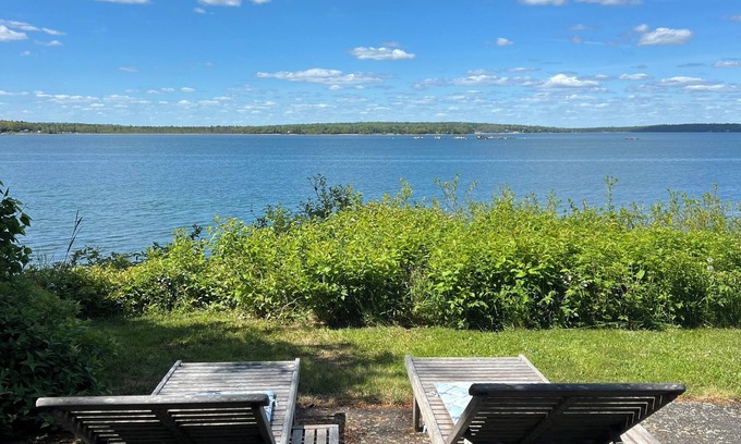 Salsbury Cove House | Oceanfront Cottage & Guest House, Private Beach, 3 Miles to Acadia National Park