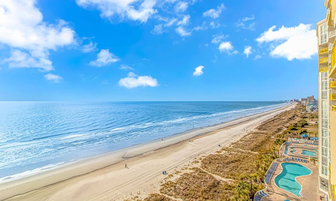 Atlantic Beach Condo | Oceanfront Double Queen Suite - Baywatch 1103 - Clean and Comfortable! Perfect For 8 Guests!