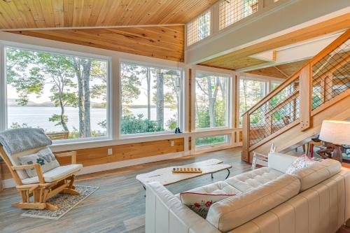 Marlboro House | Oceanfront Frenchman Bay Home Stunning View!