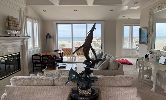 Oxnard Shores House | Oceanfront Home on Oxnard Dunes With Island Views Permit # 21-132-009