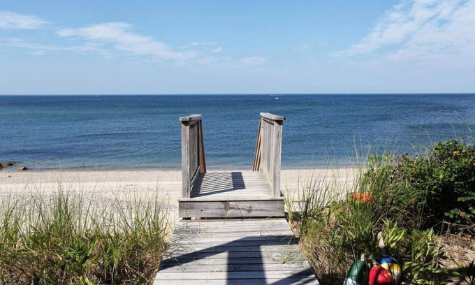 East Sandwich House | Oceanfront home on Private Beach!