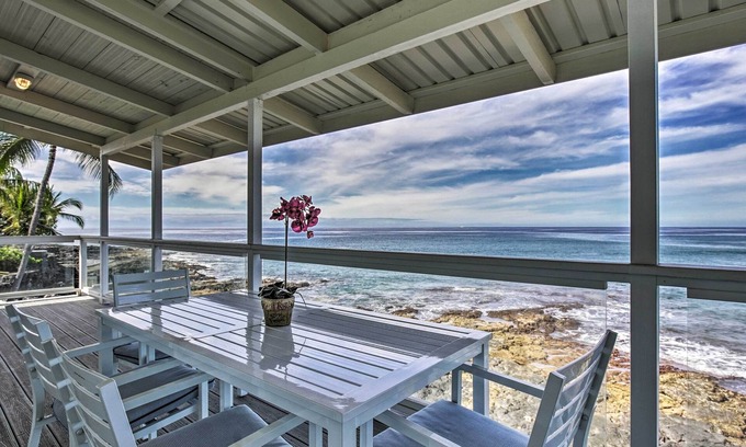 Historic Kailua Village House | Oceanfront Kona Home w/Beach Access & Views!