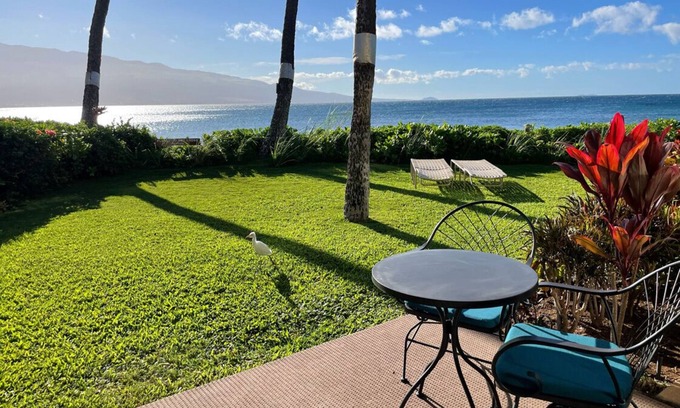 Maalaea Condo | Oceanfront MAK-A6 - Maui 1st floor Condo With Double Lanai—Epic View; 2BR/2BA