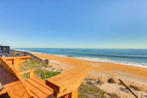 Beverly Beach House | Oceanfront Oasis in Flagler Beach with Views!