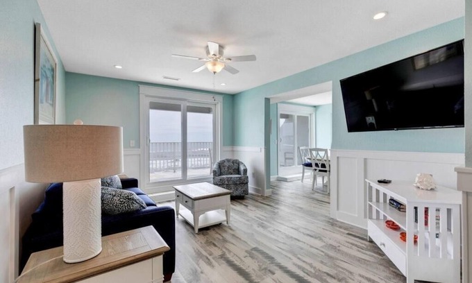 Kill Devil Hills Condo | Oceanfront Penthouse Suite - Pool Views Elevator Endless Views (JY422)