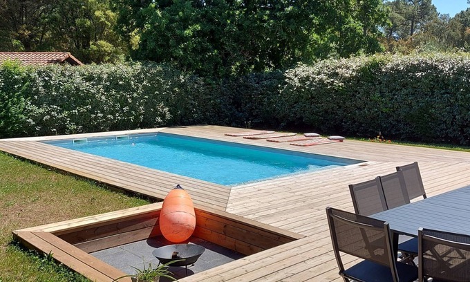 Labenne-Ocean House | Oceanfront pool villa