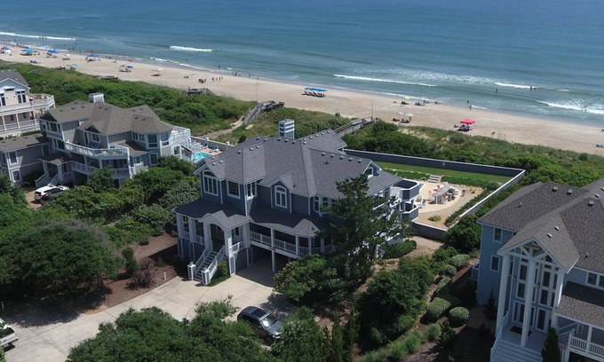 Pine Island House | OCEANFRONT, Private Pool, ELEV, Ocean Views, Hot Tub, Close to Beach Access, PI48, Oz