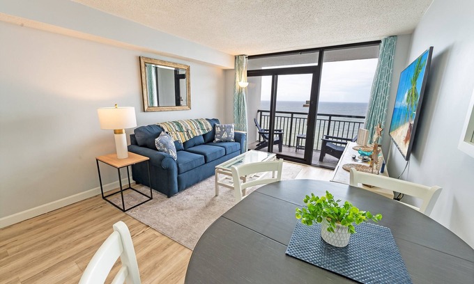 Myrtle Beach Condo | Oceanfront Views, Heated Pools New - High Floor!