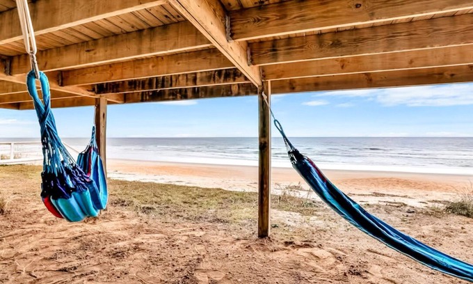 South Ponte Vedra Beach House | Oceanfront, WiFi, Pets Allowed, Hammocks, Family Gatherings
