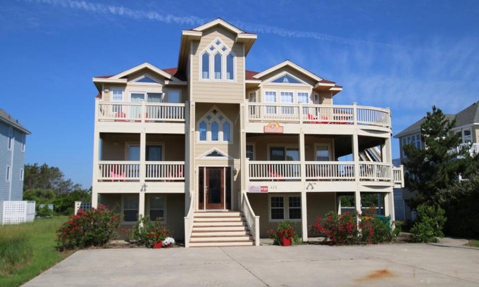 Pine Island House | Oceanside, 8 BRs, Private Pool and Hot Tub, Pool Table, PI109, Sweet TEA