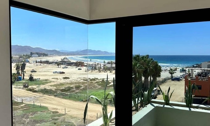 Cerritos Condo | Oceanview condo w/two private patios steps to the main beach at Cerritos