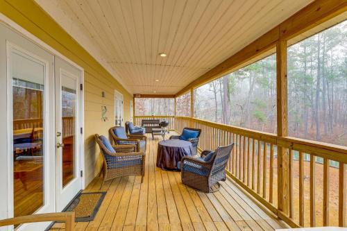 Milledgeville House | Oconee Lake House with Private Dock