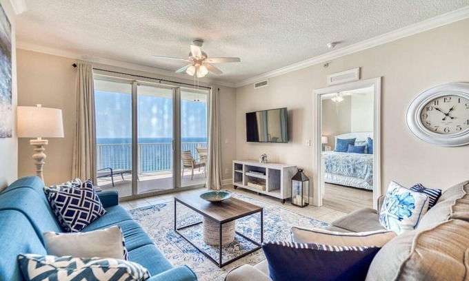 West Panama City Beach Resort | October Specials! *Huge Balcony & Beach Chairs!