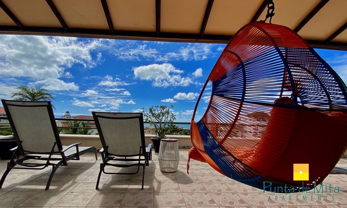 Emiliano Zapata Apartment | "Ola", One bedroom. You can walk to Beach and Restaurants