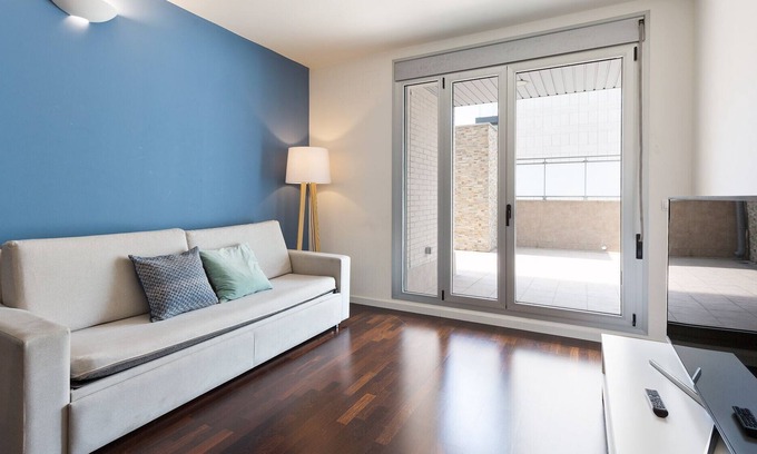 Sant Adria de Besos Apartment | Olala Port Forum Apartment 0.2 | Terrace