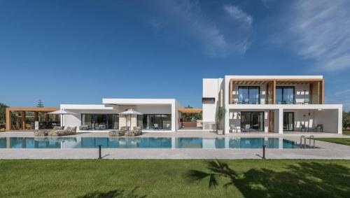 Kato Gouves Villa | Olive Sun Villa Stillness & Elegance by etouri