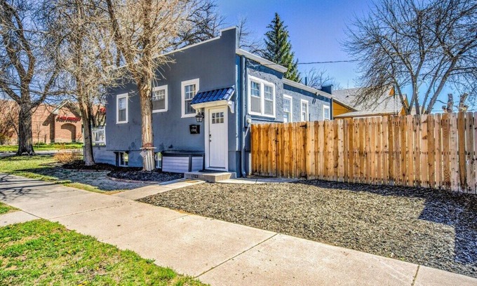 Central Colorado Springs Apartment | Olympic Flat! Downtown w Hot Tub, BBQ & Fire pit