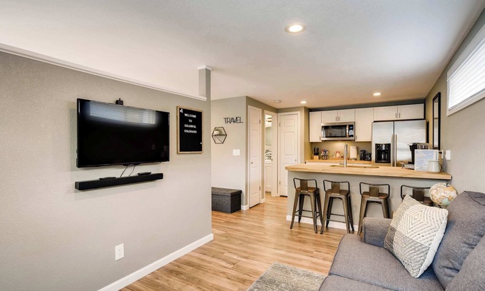 Central Colorado Springs House | Olympic Studio! Hot Tub with BBQ & Fire Pit