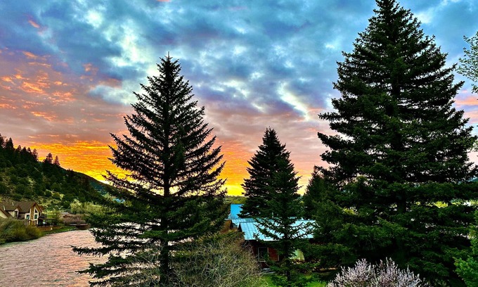South Fork Condo | On the Banks of the River with Direct ATV Access to National Forest Roads.