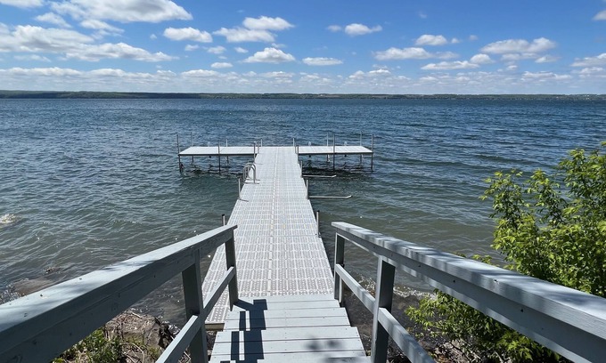 Town of Ledyard House | On the Lake, in the Village, Sunsets at your Door!