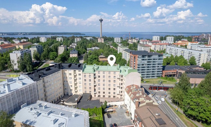 Tampere Apartment | One-bedroom apartment in historical Pyynikki area