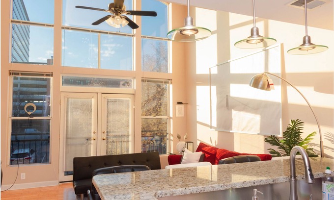 Downtown Condo | One Bedroom Hideaway w/free parking steps to Downtown